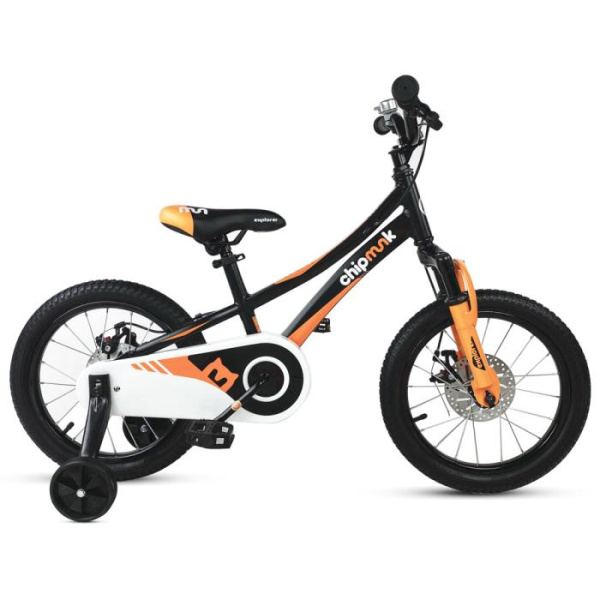 Детский велосипед RoyalBaby Chipmunk Explorer 16", OFFICIAL UA, Черный