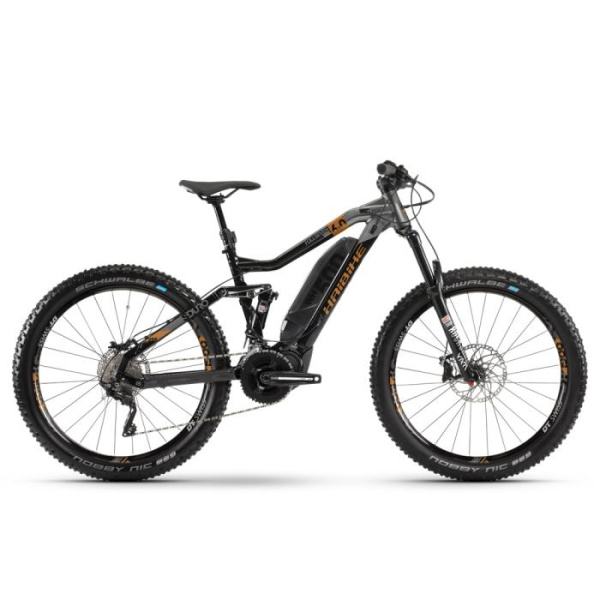 Электровелосипед Haibike Sduro FullSeven LT 6.0 27,5" Черно-серый 2020