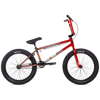 Велосипед BMX Stolen Sinner FC RHD 20" Road Kill (Red Splatter Fade) 2020
