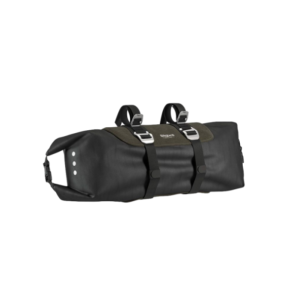 Велосумка на руль Brooks Scape Handlebar Roll, Mud Green