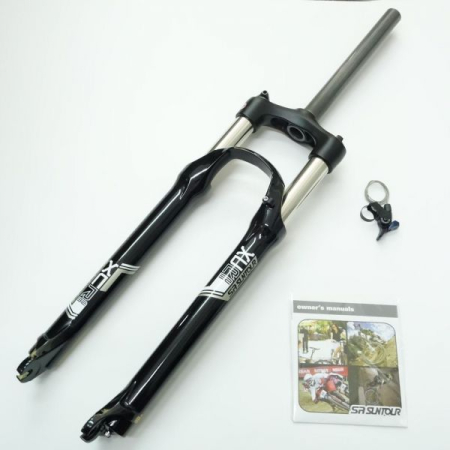 Вилка SUNTOUR XCR-32 RLR 120 27.5/28,6/A-H Disc (Post), пружин черный