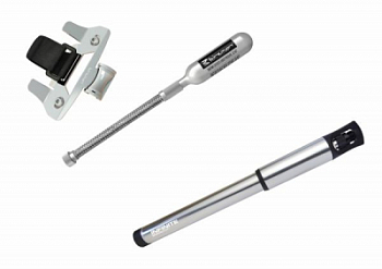 Насос Birzman Infinite с CO2, 90psi, Серебристый