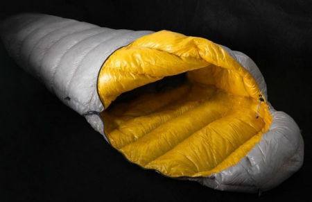 Спальный мешок Spark SpI (9/5°C), 198 см - Left Zip, Light Grey/Yellow от Sea to Summit