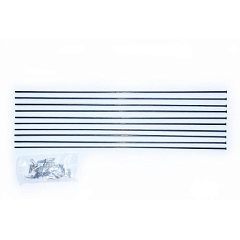 Комплект спиц Fulcrum Racing 7 (20 шт), передние, Черный