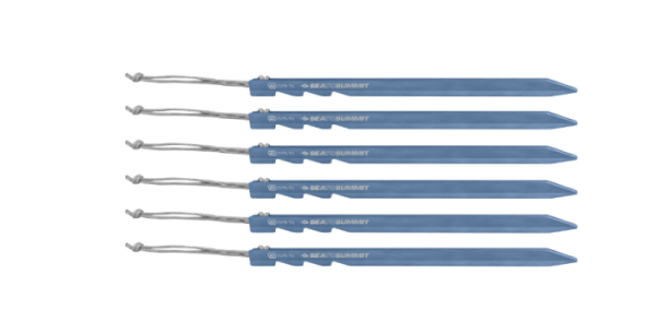 Колышки Ultralight Ground ControlPegs (6 Pack), Blue от Sea to Summit