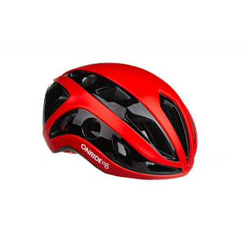 Велошлем Onride Tornado Красно-черный