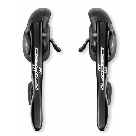 Ручки тормоза/переключения CAMPAGNOLO Potenza 11S Power Shift Ergopower Black - EP17-POB1C