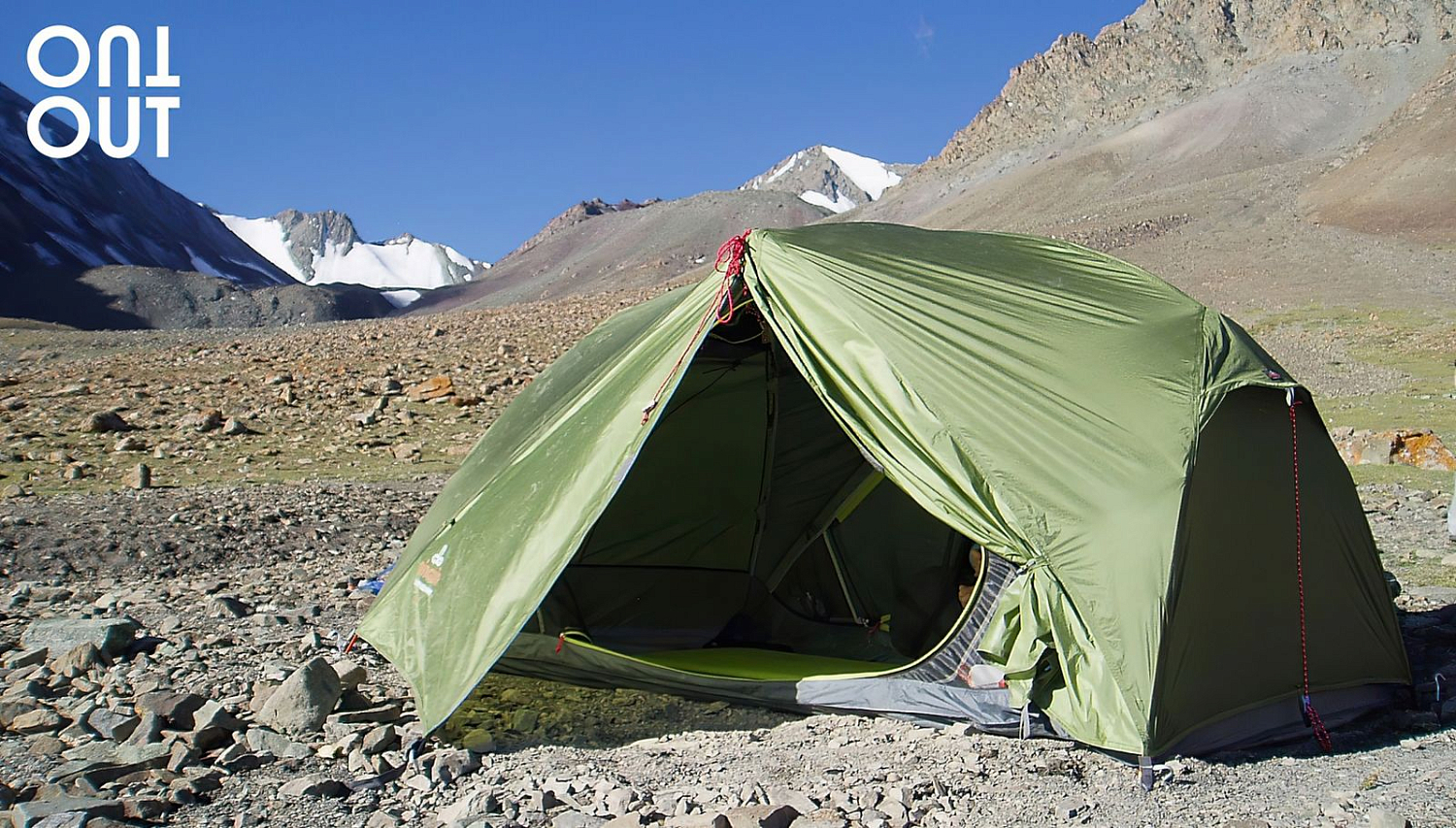 Палатка двухместная Pinguin Aero 2 DAC, Green