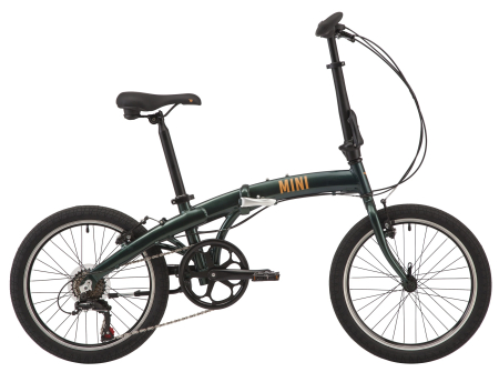 Складной велосипед  Pride Mini 6 20" зеленый  2021 