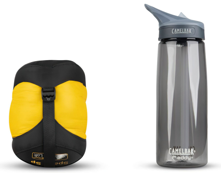 Спальный мешок Spark SpI (9/5°C), 183 см - Left Zip, Light Gray/Yellow от Sea to Summit 2019