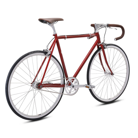 Городской велосипед Fuji FEATHER 28" M Brick Red 2021 