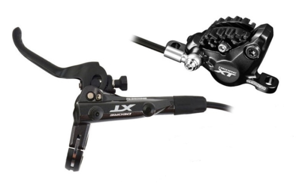 Гальмо гідравл. дискове SHIMANO M8000 DEORE XT переднє (ліва ручка, каліпер, гідроліния 1000мм)