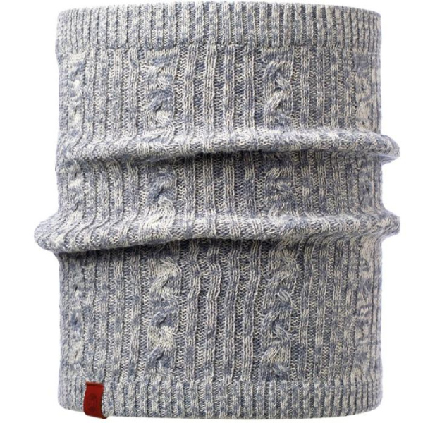 Шарф-труба Buff Knitted & Polar Neckwarmer Comfort Braidy, Grey