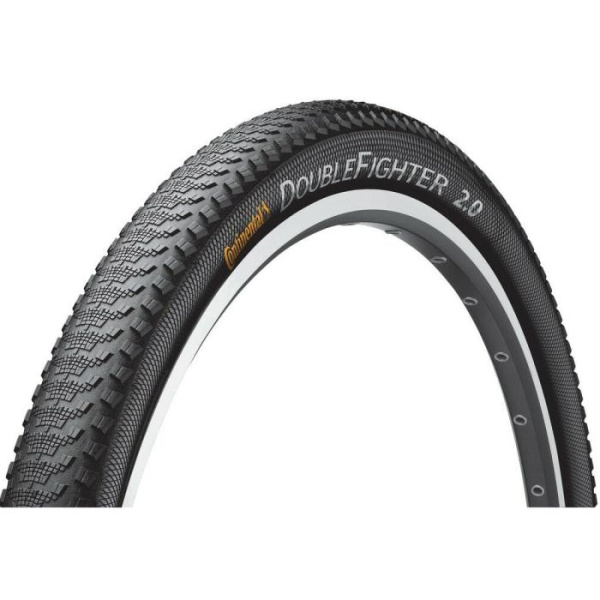 Покрышка Continental Double Fighter III 27.5", Black