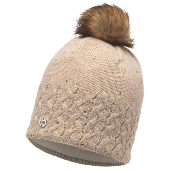 Шапка Buff Knitted & Polar Hat Elie, Beige