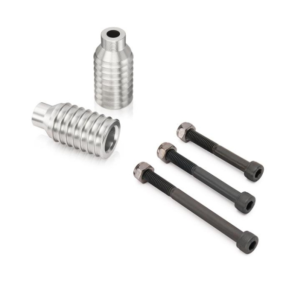 Пеги для трюкового самоката Hipe LMT01, Silver Matt