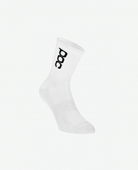 Носки велосипедные POC Essential Road Lt Sock, Hydrogen White, S