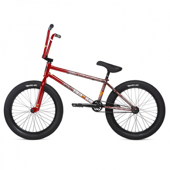 Велосипед BMX Stolen Sinner FC LHD 20" Road Kill (Red Splatter Fade) 2020