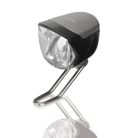 Велофара XLC LED 70Lux Dynamo, Черный