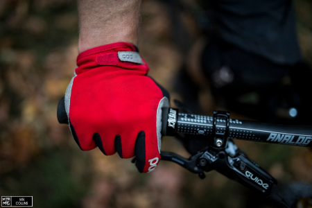 Велоперчатки POC Resistance Enduro ADJ Glove Black/Blue, р.M