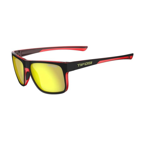 Очки Tifosi Swick Crimson/Raven с линзами Smoke Yellow