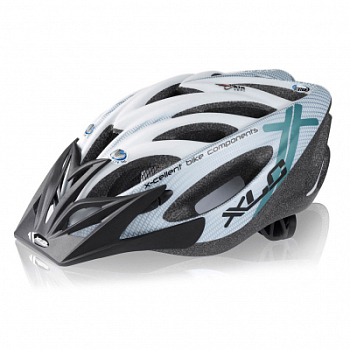 Велошлем XLC Mt.Kenia Серебристо-белый