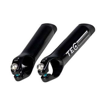 Рожки TEC Light Alu Black 118mm 