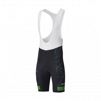 Велошорты Shimano Team 2, Черно-зеленый