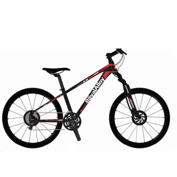 Детский велосипед RoyalBaby MTB 1.0 24", OFFICIAL UA, Черный