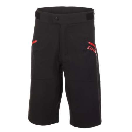 Велошорты Ghost MTN Ride Line, Черно-красный