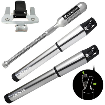 Насос Birzman Infinite, 90psi, Серебристый