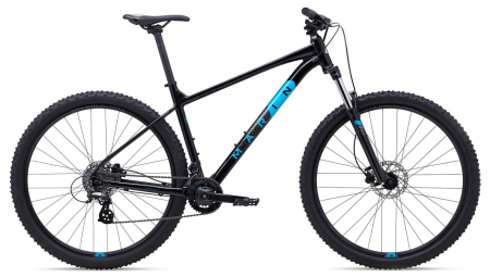 Горный велосипед Marin Bobcat Trail 3 27.5" Gloss Black/Charcoal/Cyan 2020