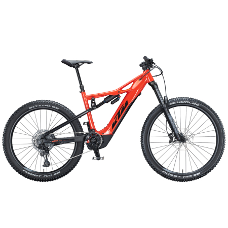 Электровелосипед KTM Macina Kapoho 2973 29" оранжевый (оранжево-черный) 2021 