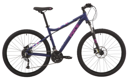 Горный велосипед 27,5" Pride STELLA 7.3 рама - M 2021 фиолетовый
