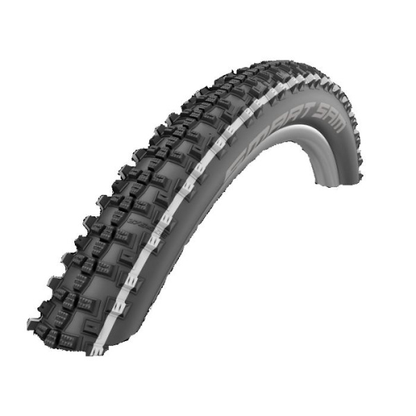 Покрышка Schwalbe Smart Sam 26" (Addix, Performance), White Stripes