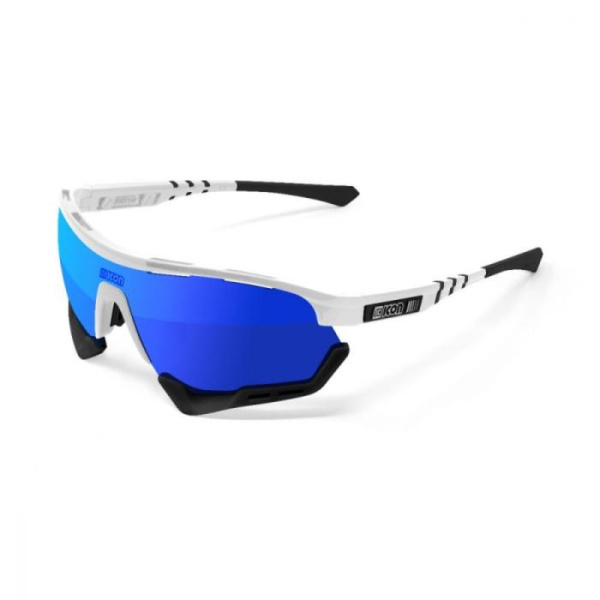 Очки Scicon Aerotech SCNPP Multimirror White Gloss/Blue XL
