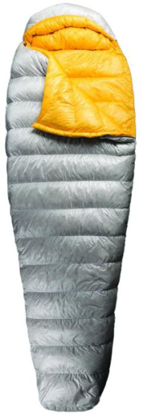 Спальный мешок Spark SpIII (2/-4°C), 198 см - Left Zip, Light Grey/Yellow от Sea to Summit