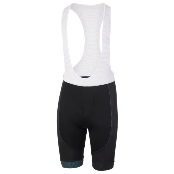 Велошорты Ghost Factory Racing Bib Shorts, Черно-белый
