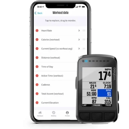 Велокомпьютер WAHOO Elemnt Bolt V2 GPS Cycling Computer - WFCC5