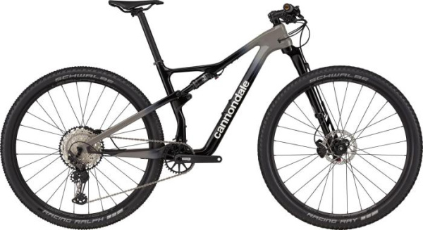 Горный велосипед Cannondale Scalpel Carbon 3 29" Черно-серый 2021
