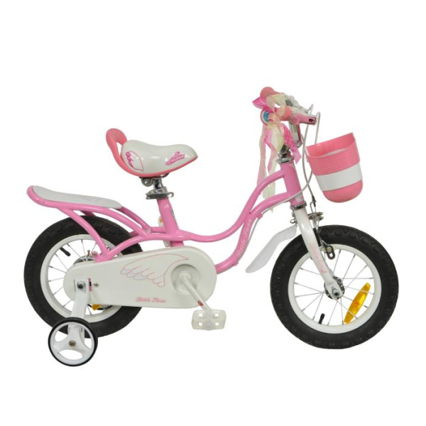 Детский велосипед RoyalBaby Little Swan 14", OFFICIAL UA, Розовый