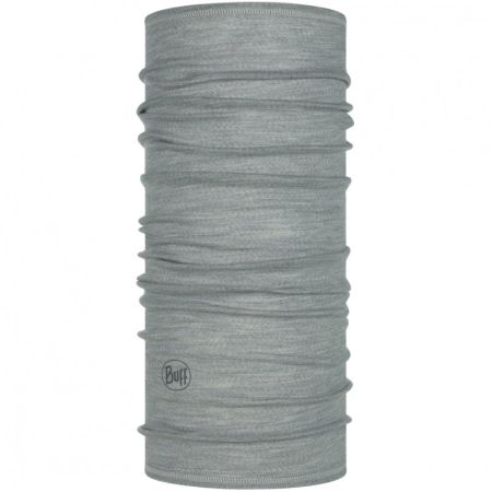 Шарф-труба Buff Lightweight Merino Wool, Solid Light Grey