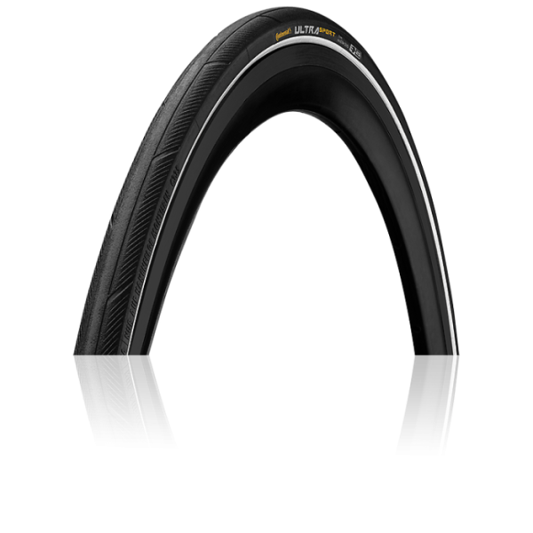 Покрышка Continental Ultra Sport III 28" (700), Black/White Skin Foldable