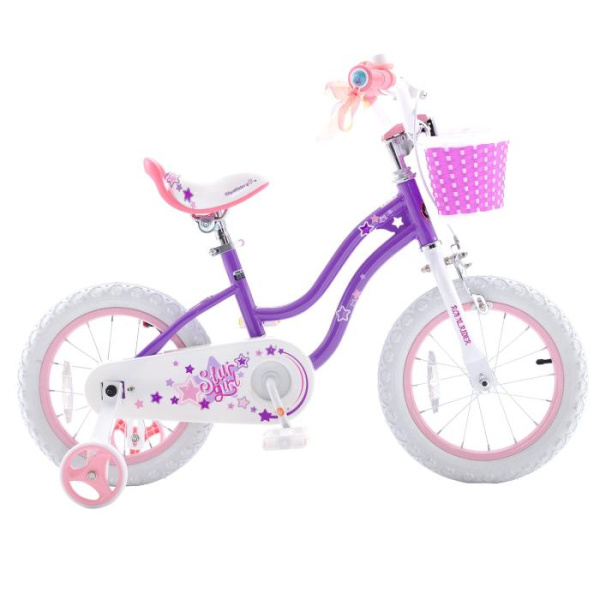 Детский велосипед RoyalBaby Star Girl 16", OFFICIAL UA, Фиолетовый