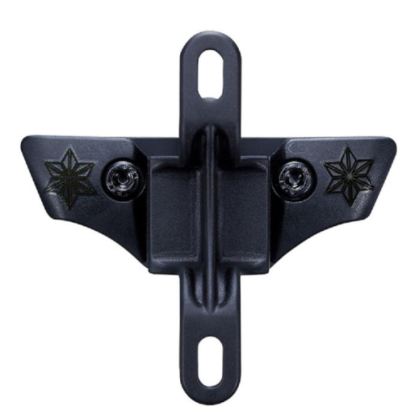 Кронштейн крепления фглягодержателя к седлу Supacaz Saddle Bottle Cage Mount, Черный