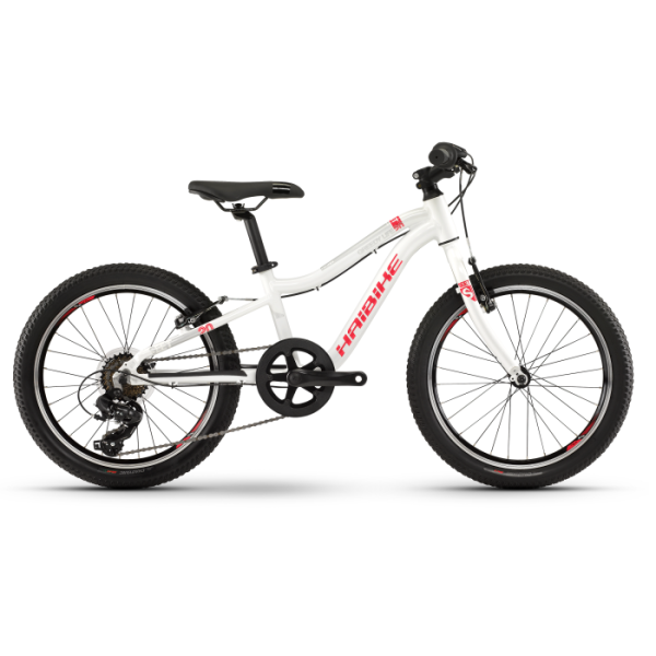 Детский велосипед Haibike SEET Greedy Life 20" Бело-коралловый 2020