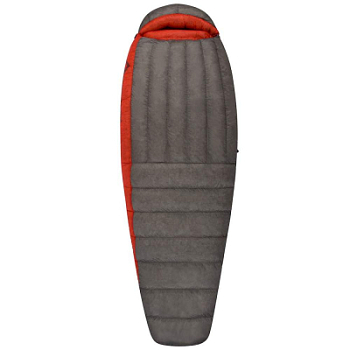 Женский спальный мешок Flame FmIV (-10/-17°C), 183 см - Right Zip, Dark Grey/Paprika от Sea to Summit