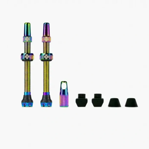 Вентили для бескамерных колес MUC-OFF Tubeless Valves V2, 44 мм, бензиновые