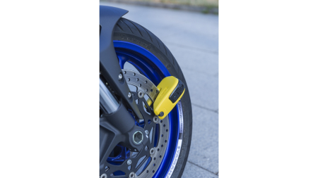 Мотозамок на диск ABUS 8078 Granit Detecto SmartX, Yellow
