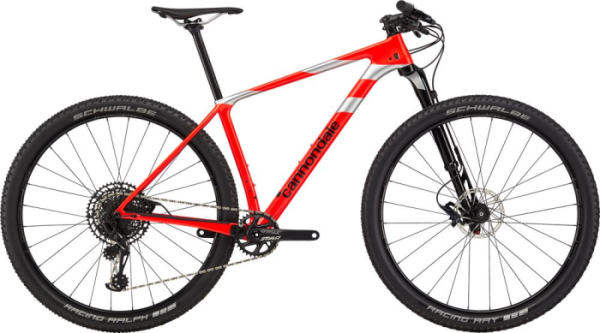 Горный велосипед Cannondale F-SI Carbon 3 29" Красный 2020